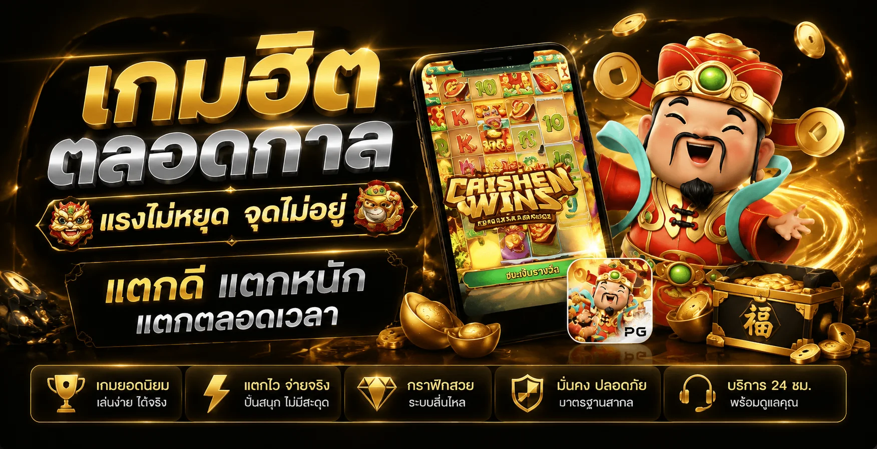 เกมสล็อตออนไลน์ค่ายดังที่ GK01 รวมกว่า 3000 เกม